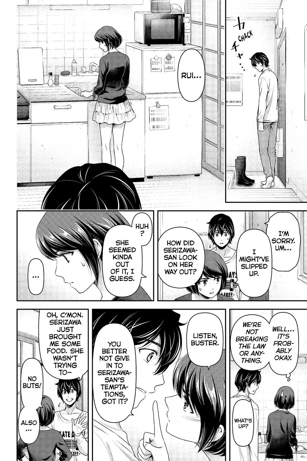 Domestic na Kanojo Chapter 196 page 14 - Chapter 196: Catfight