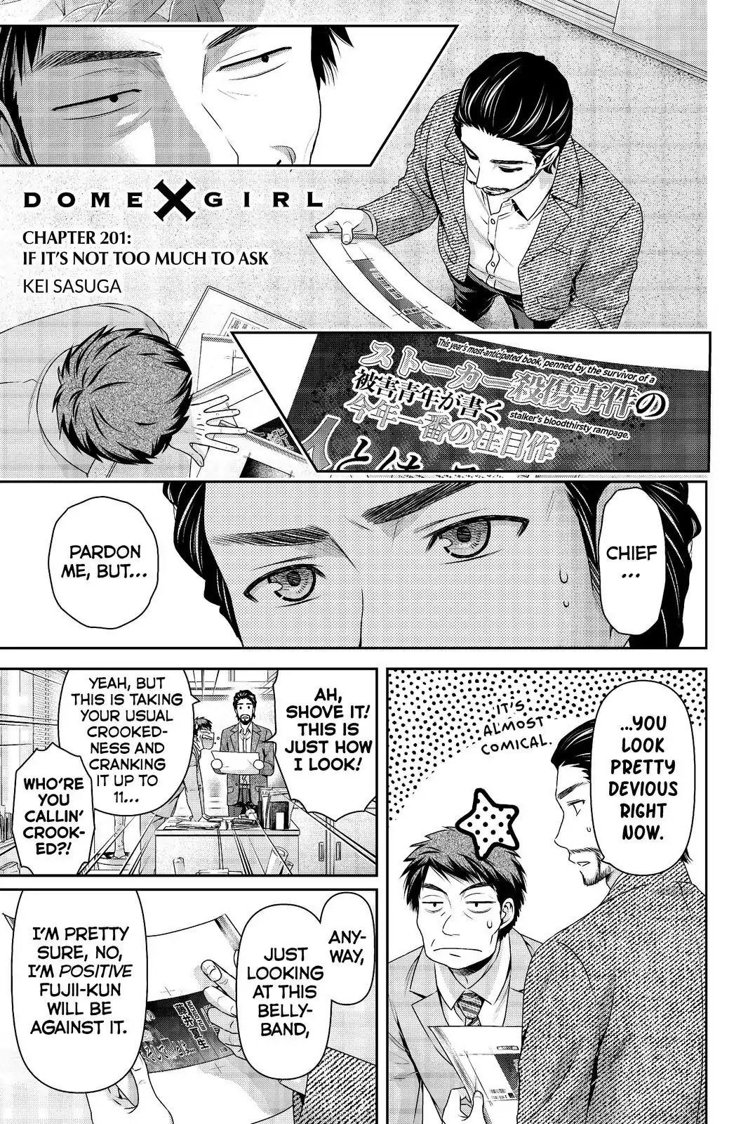 Domestic na Kanojo Chapter 201 page 1 - Chapter 201: If It's Not Too Much To Ask