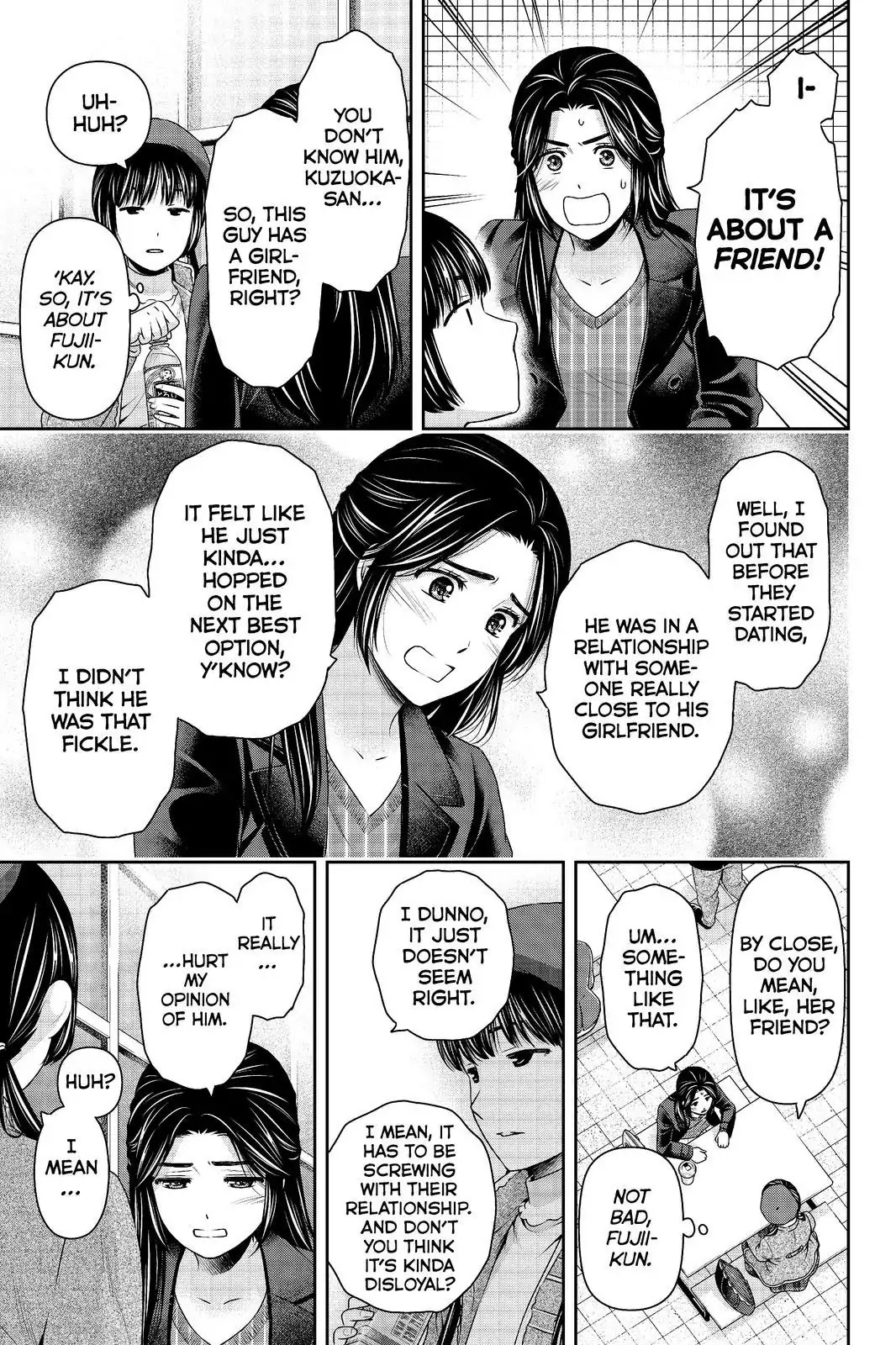 Domestic na Kanojo Chapter 202 page 11 - Chapter 202: Stepbrother & Stepsister
