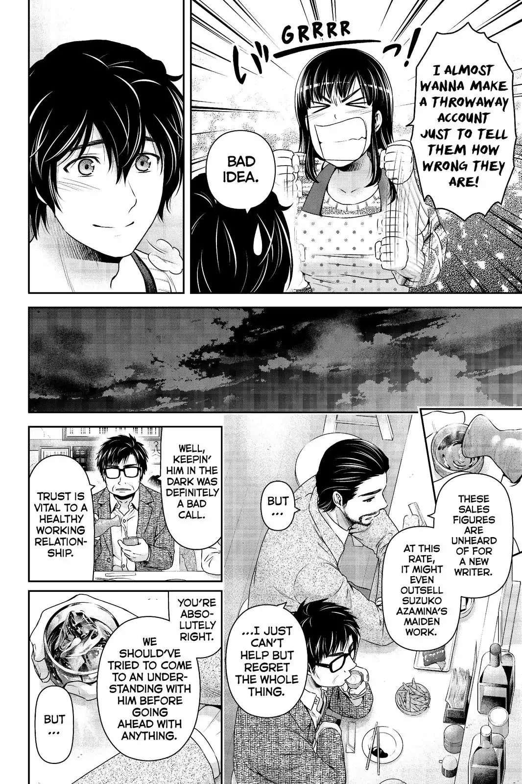 Domestic na Kanojo Chapter 203 page 10 - Chapter 203: A Message, And An Audience