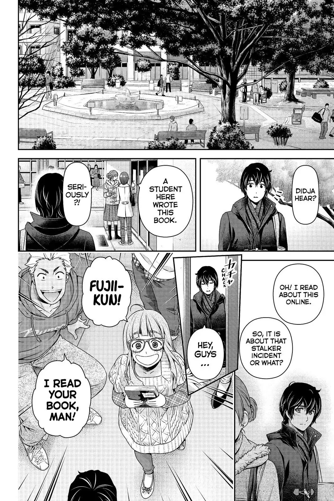 Domestic na Kanojo Chapter 203 page 12 - Chapter 203: A Message, And An Audience