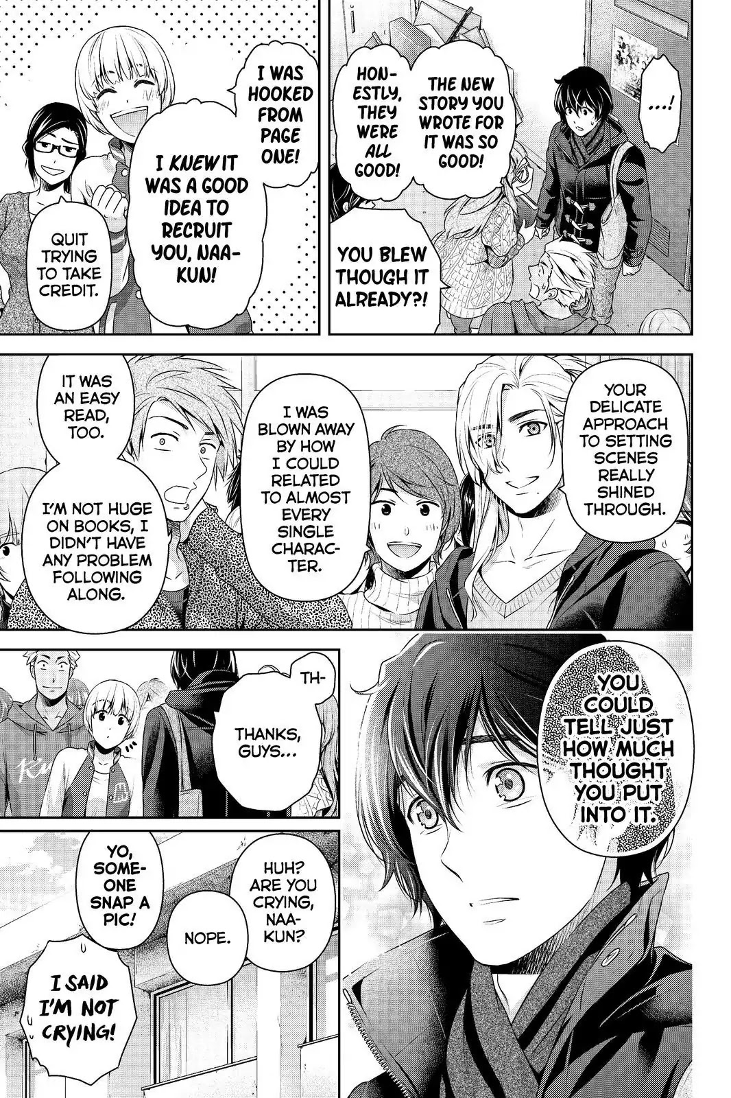 Domestic na Kanojo Chapter 203 page 13 - Chapter 203: A Message, And An Audience