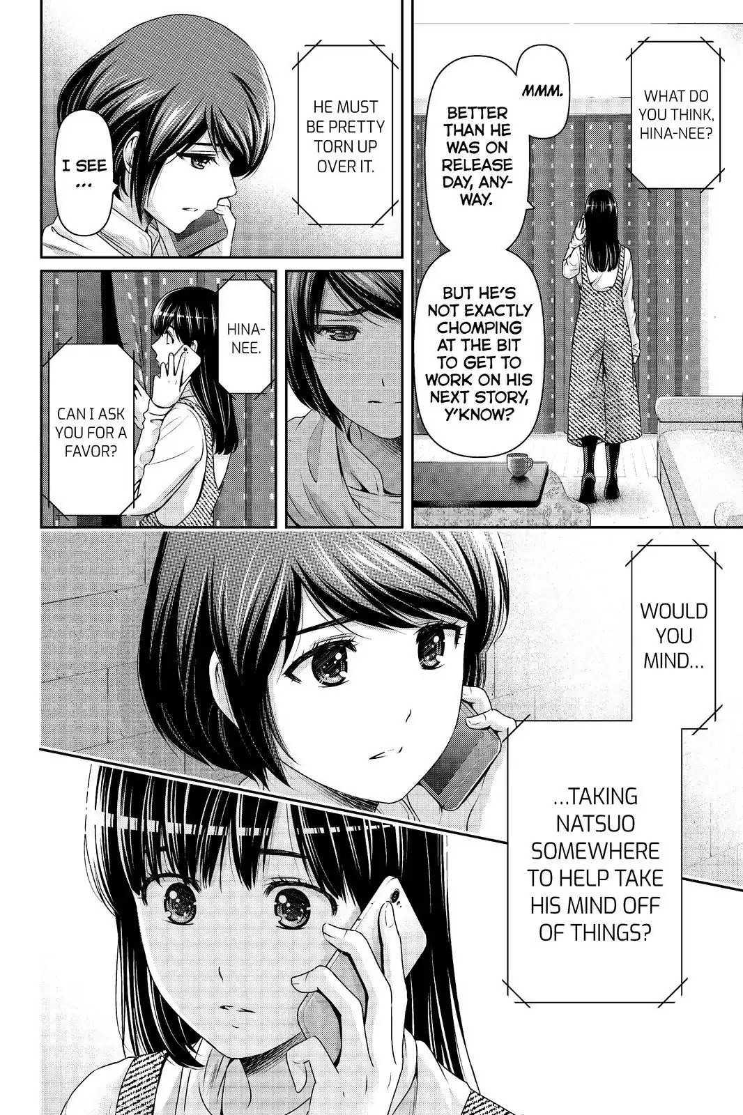 Domestic na Kanojo Chapter 203 page 18 - Chapter 203: A Message, And An Audience