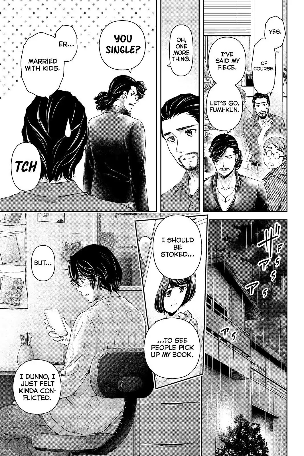 Domestic na Kanojo Chapter 203 page 7 - Chapter 203: A Message, And An Audience