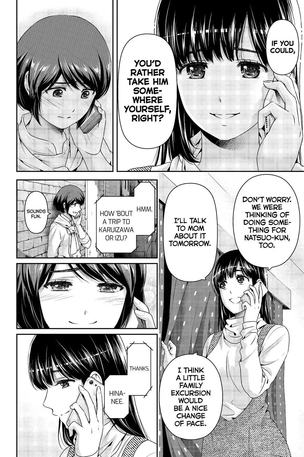Domestic na Kanojo Chapter 204 page 2 - Chapter 204: Family Trip