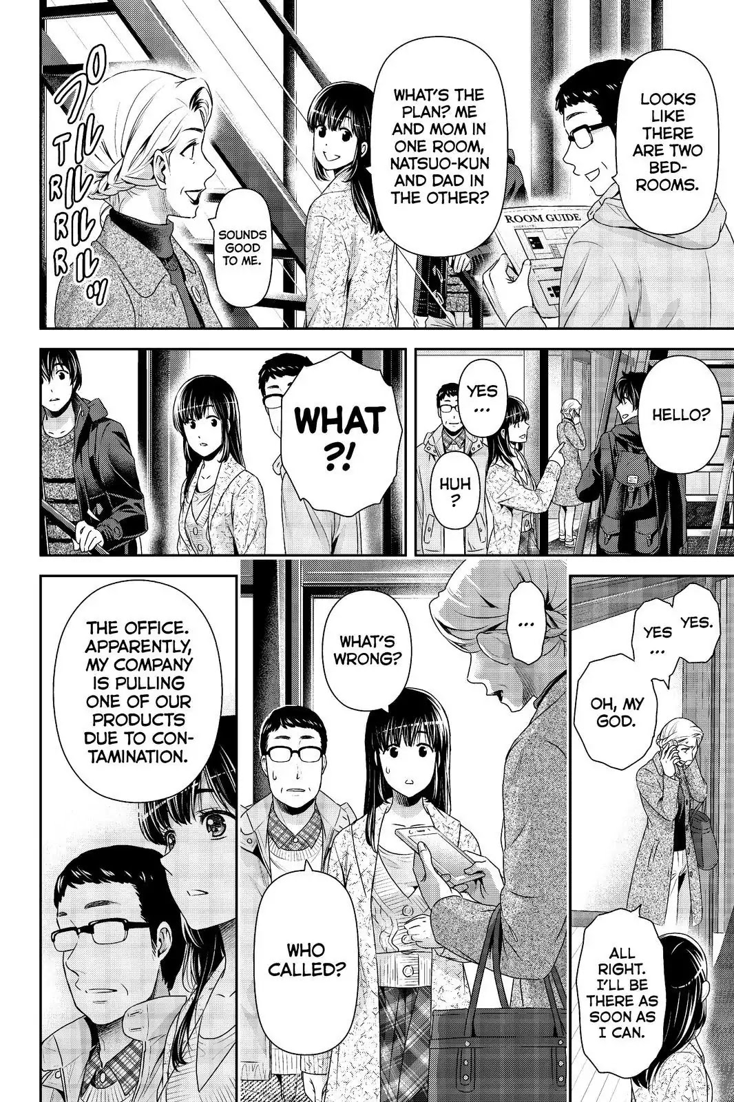 Domestic na Kanojo Chapter 204 page 6 - Chapter 204: Family Trip