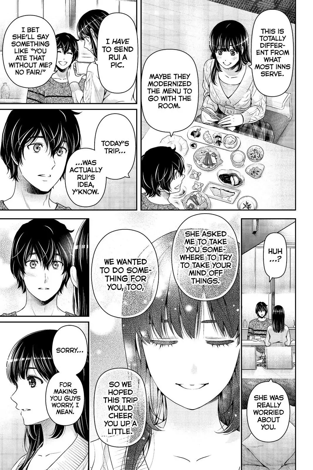 Domestic na Kanojo Chapter 204 page 9 - Chapter 204: Family Trip