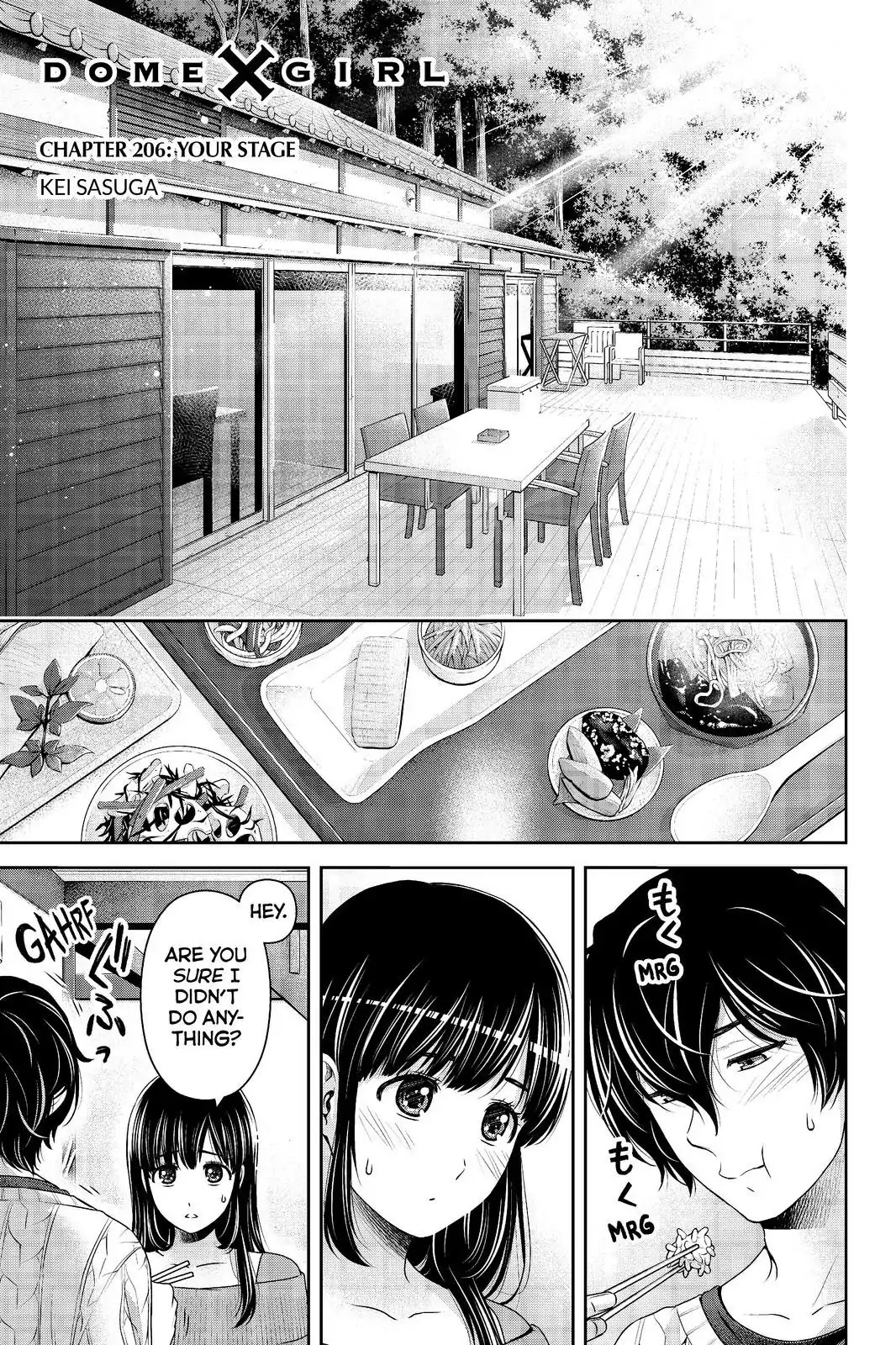 Domestic na Kanojo Chapter 206 page 1 - Chapter 206: Your Stage