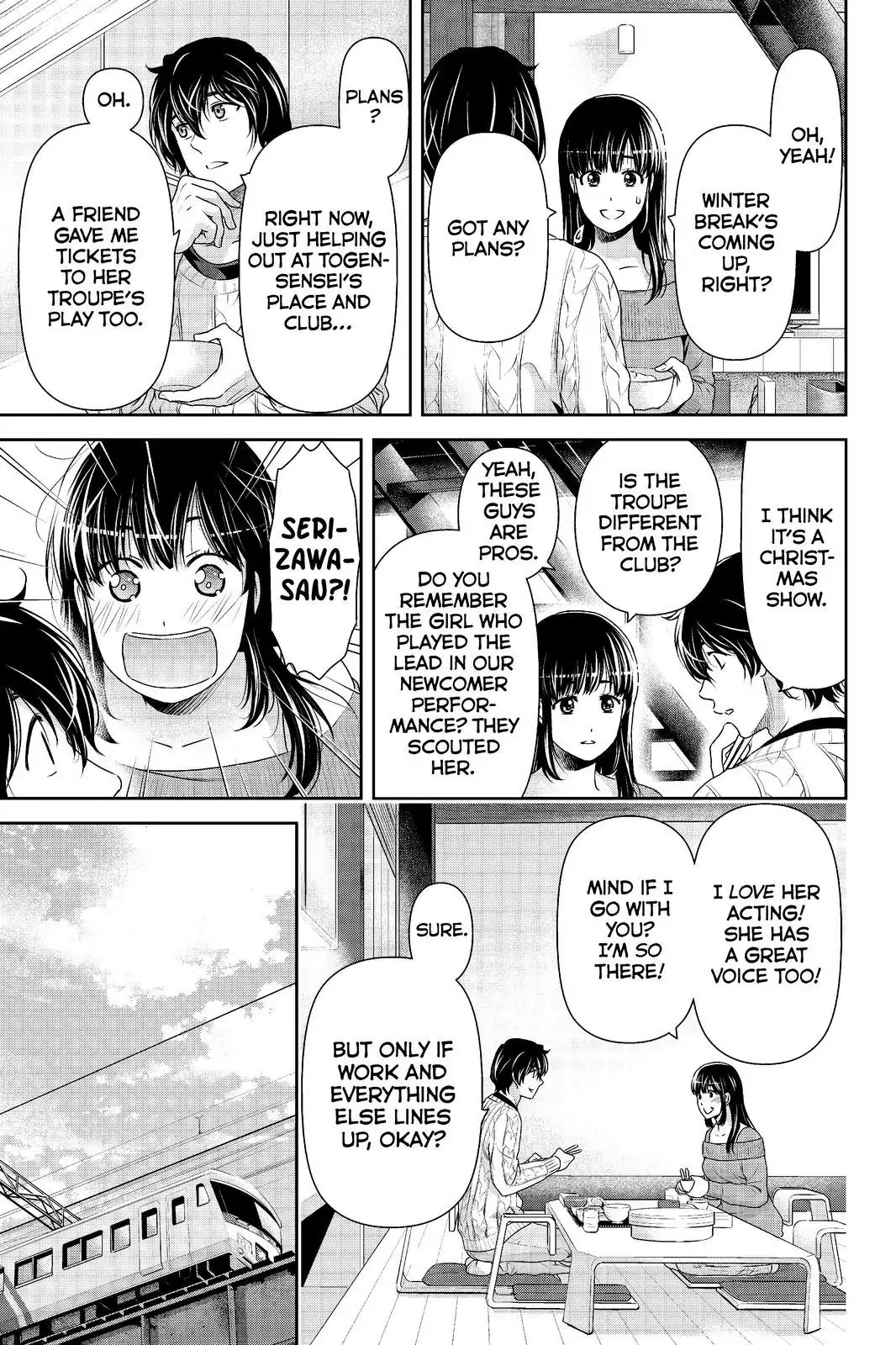 Domestic na Kanojo Chapter 206 page 3 - Chapter 206: Your Stage