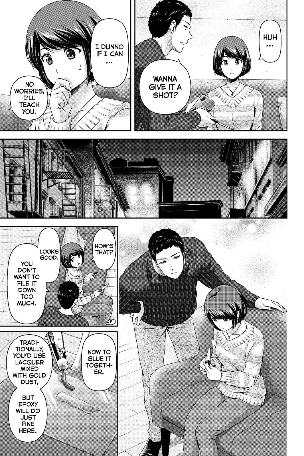 Domestic na Kanojo Chapter 207 page 15 - Chapter 207: One Night In New York