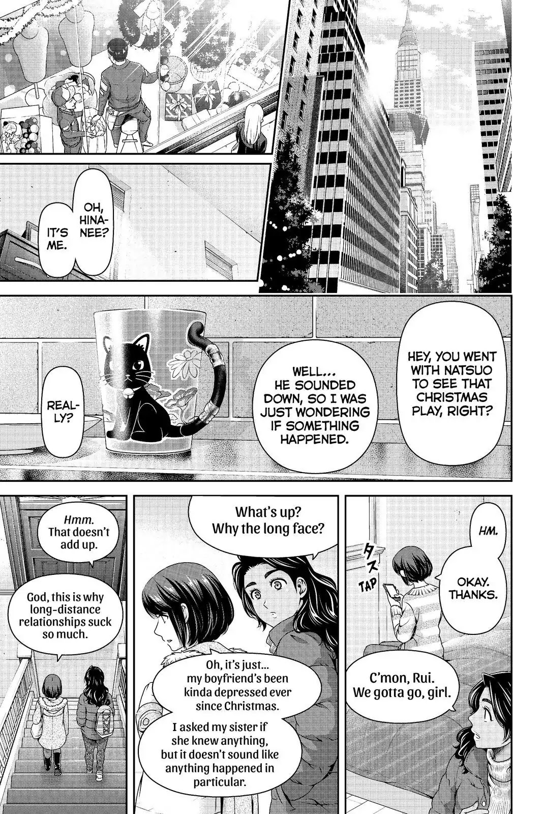 Domestic na Kanojo Chapter 207 page 7 - Chapter 207: One Night In New York