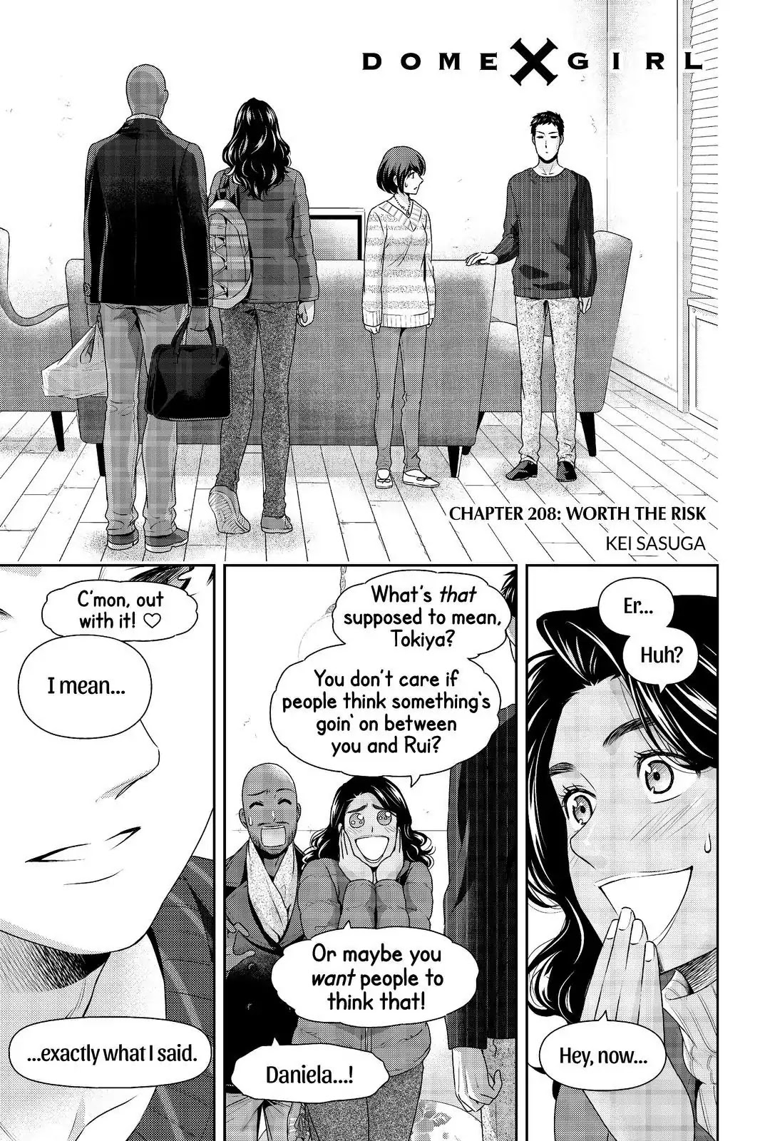Domestic na Kanojo Chapter 208 page 1 - Chapter 208: Worth The Risk