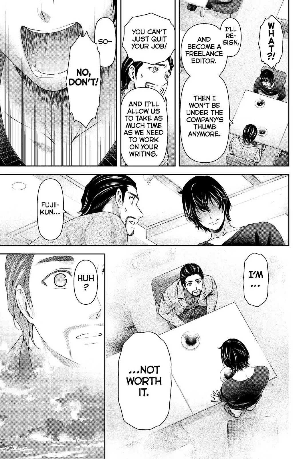 Domestic na Kanojo Chapter 208 page 13 - Chapter 208: Worth The Risk