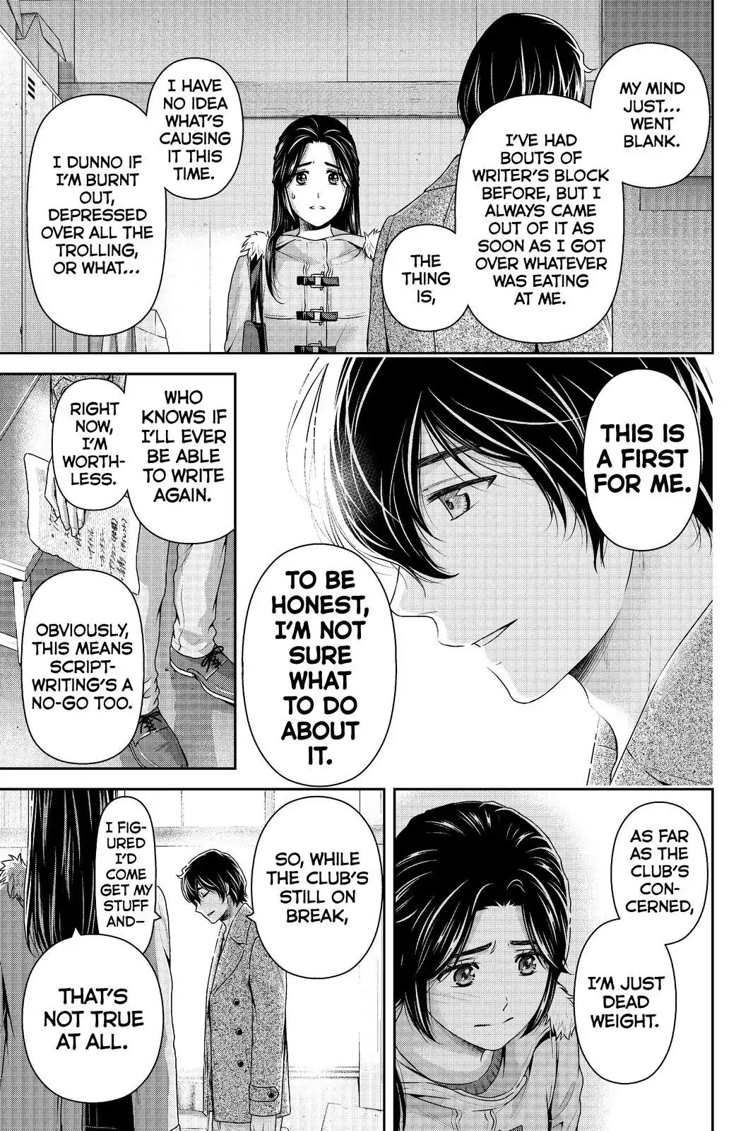 Domestic na Kanojo Chapter 209 page 5 - Chapter 209: Blank