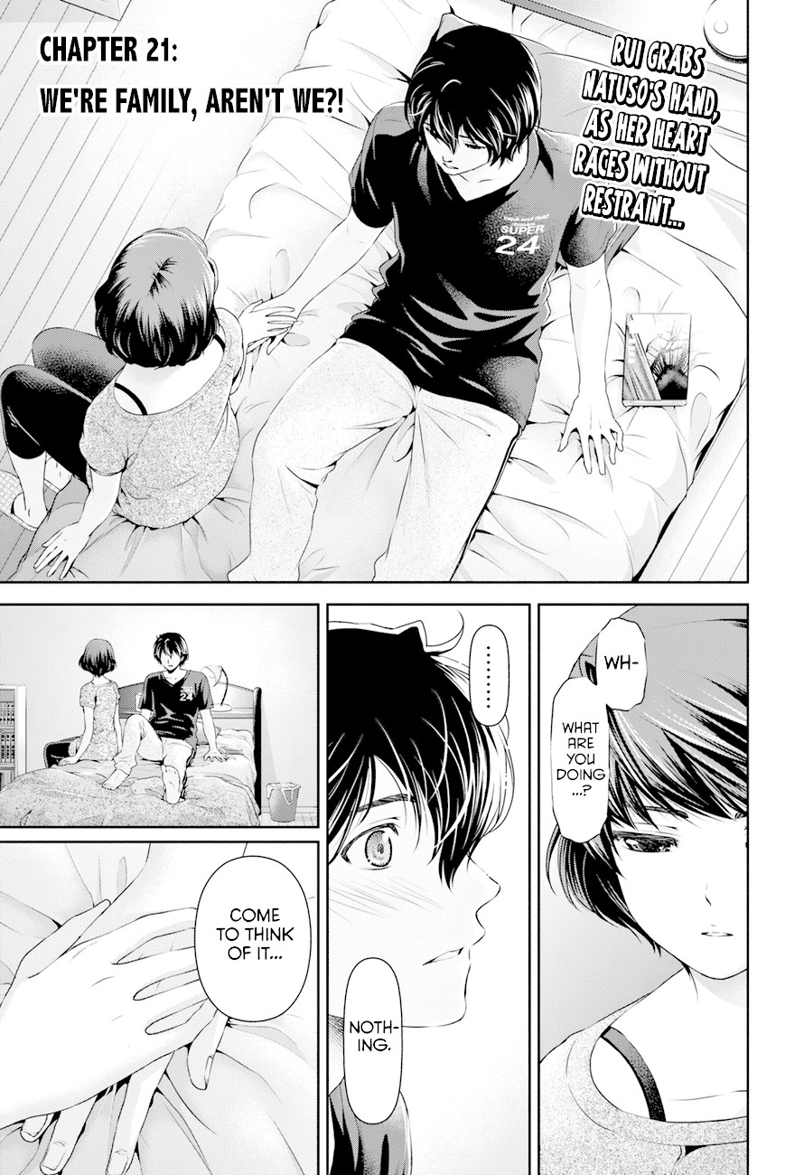 Domestic na Kanojo Chapter 21 page 1 - Chapter 21: We're family, aren't we!?