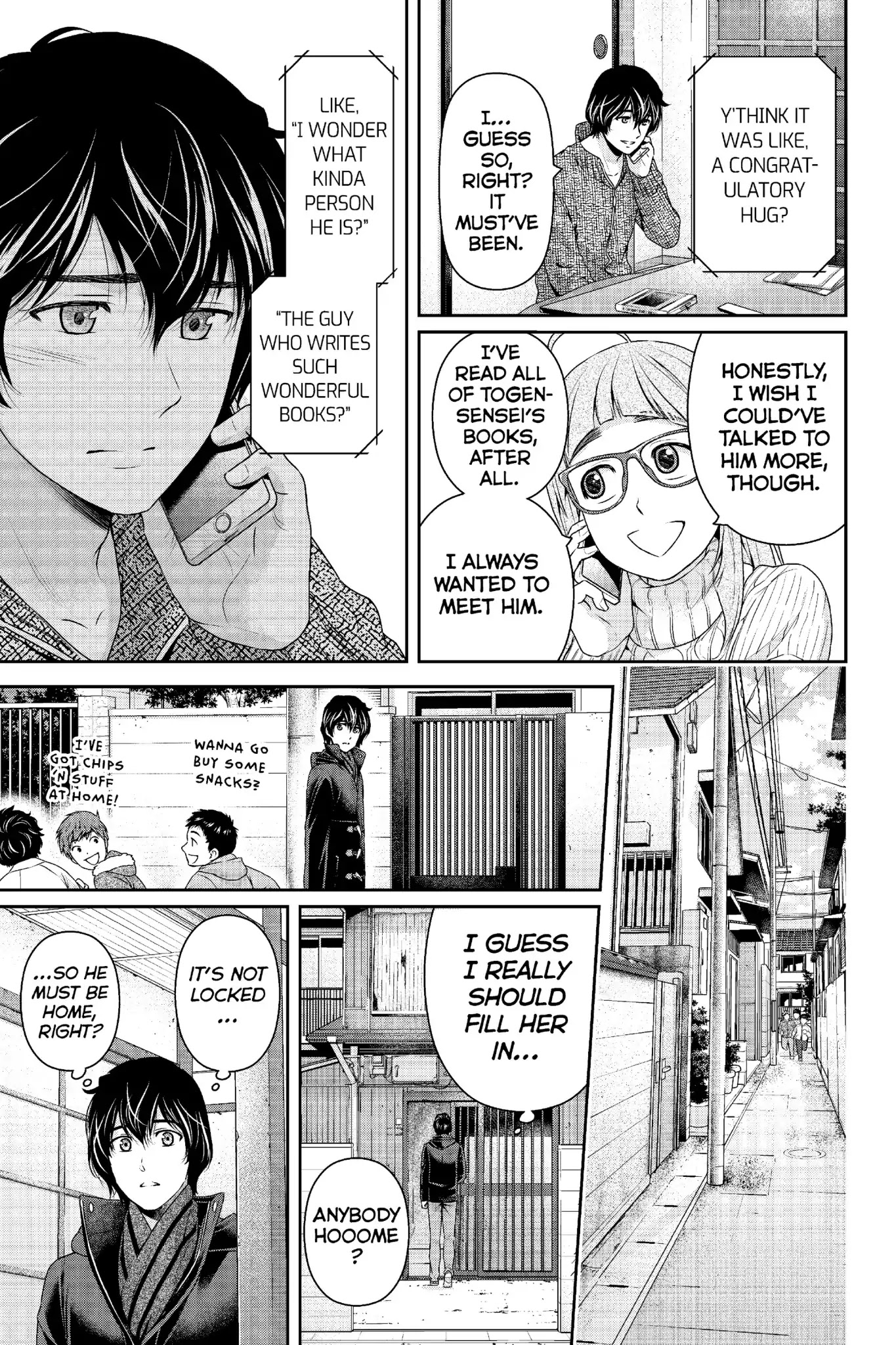 Domestic na Kanojo Chapter 210 page 20 - Chapter 210: A Certain Writer's Past