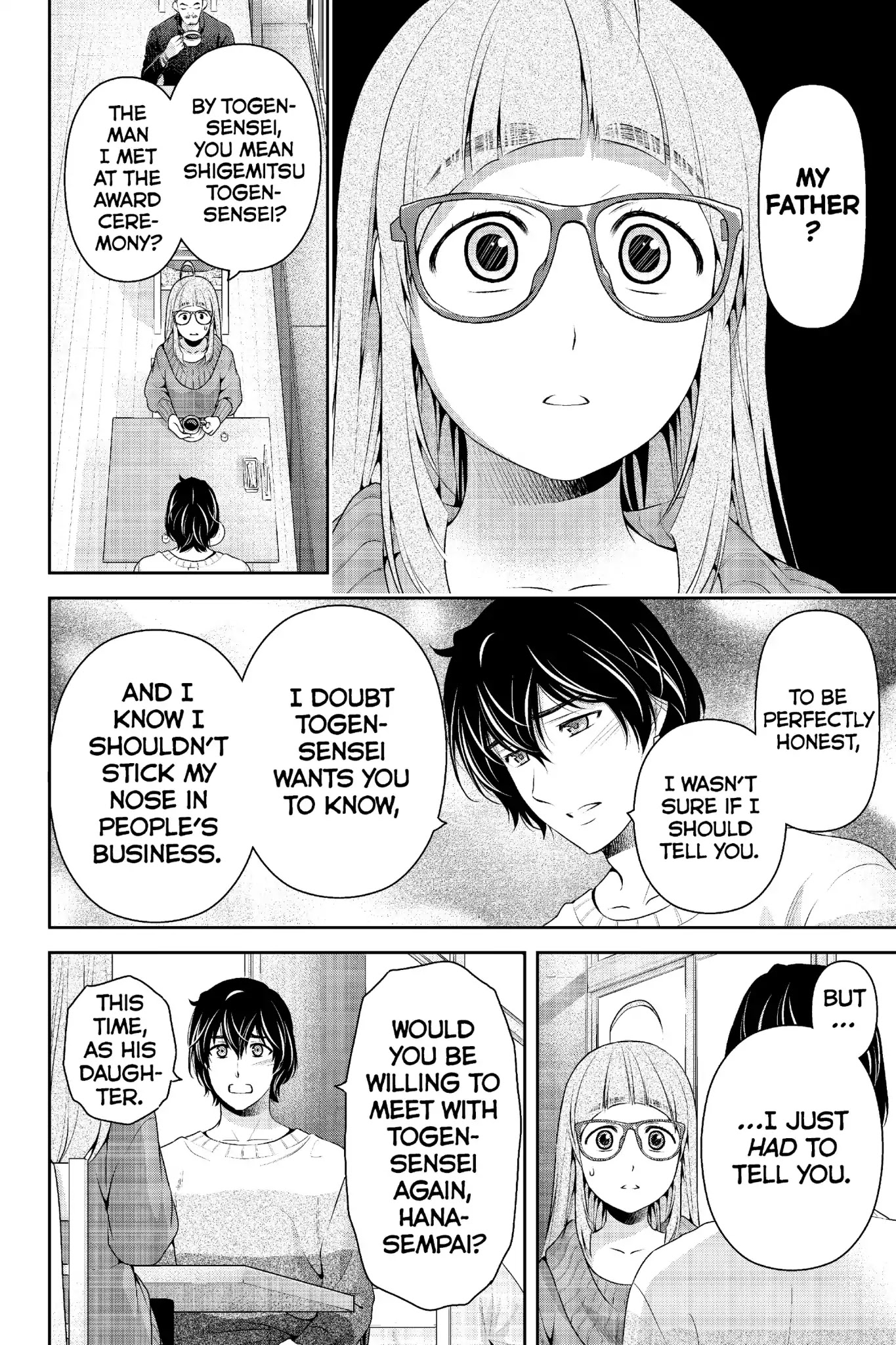 Domestic na Kanojo Chapter 211 page 11 - Chapter 211: As A Father, As A Daughter