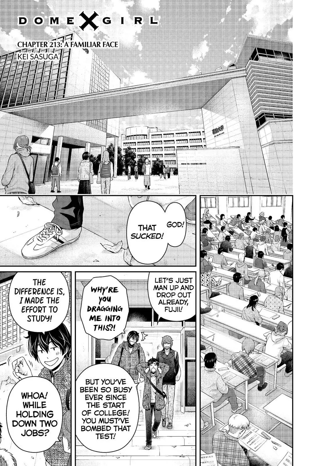 Domestic na Kanojo Chapter 213 page 1 - Chapter 213: A Familiar Face