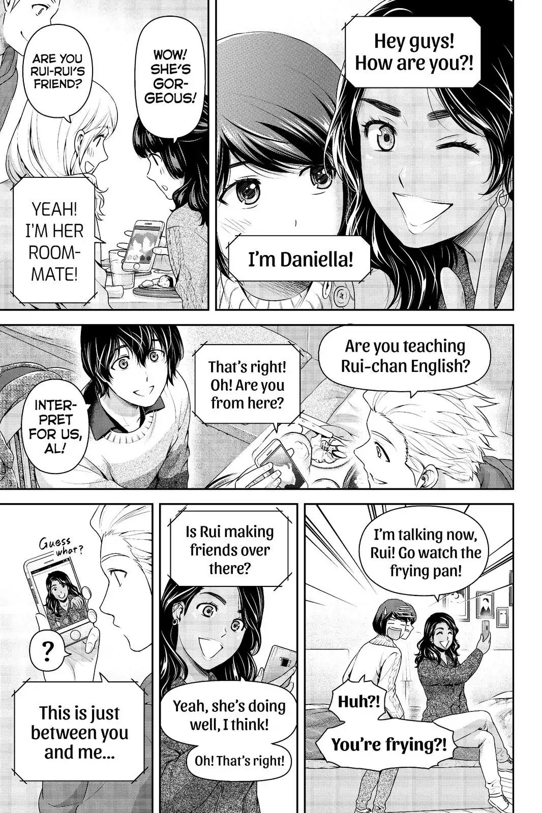 Domestic na Kanojo Chapter 213 page 8 - Chapter 213: A Familiar Face