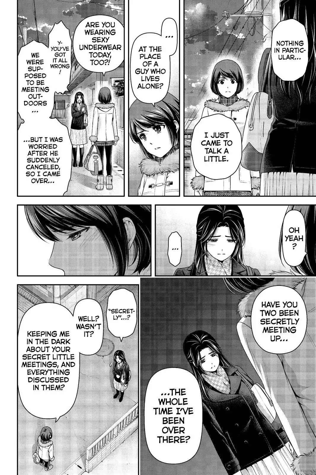 Domestic na Kanojo Chapter 214 page 12 - Chapter 214: I'm Home!