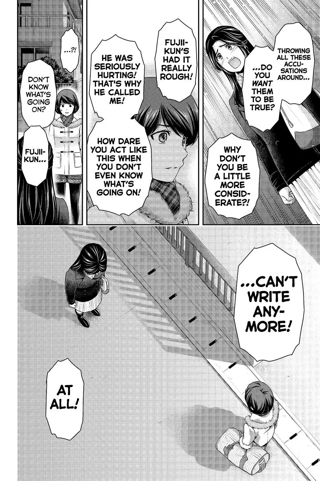 Domestic na Kanojo Chapter 214 page 14 - Chapter 214: I'm Home!