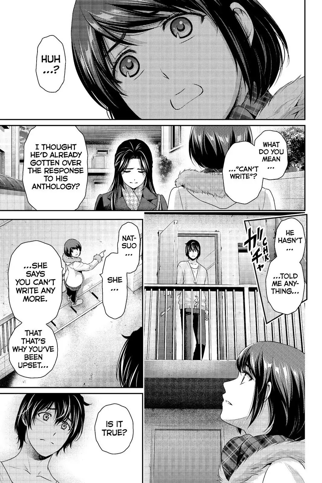Domestic na Kanojo Chapter 214 page 15 - Chapter 214: I'm Home!