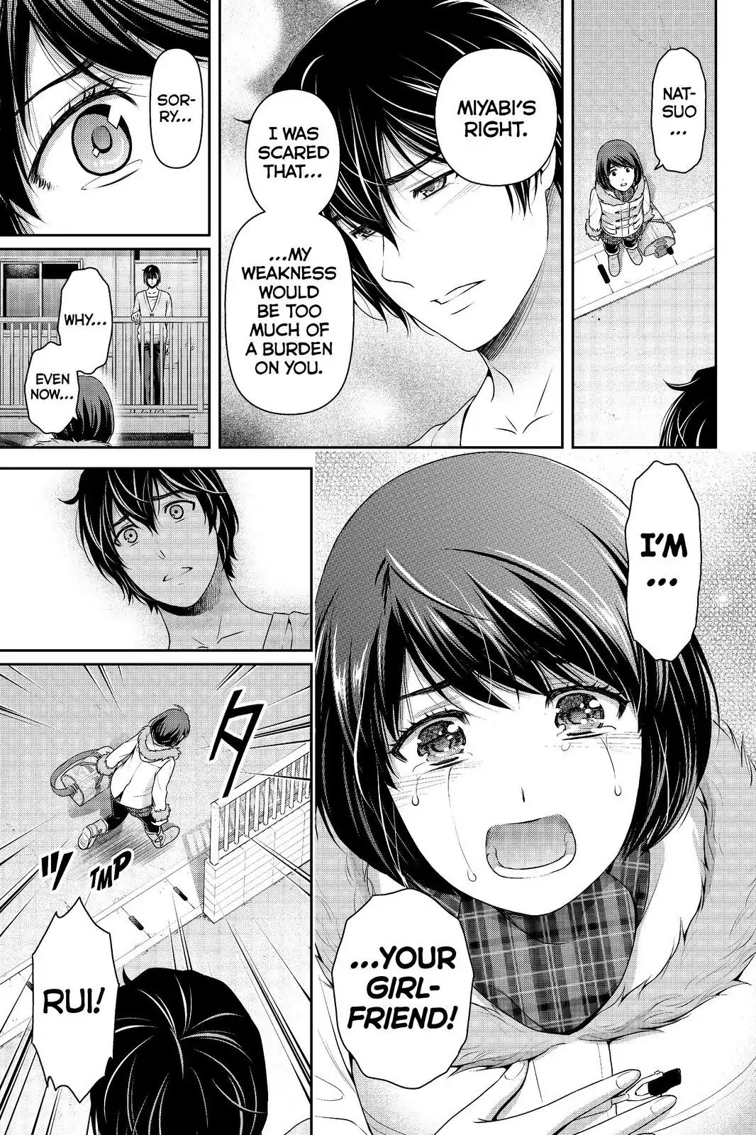 Domestic na Kanojo Chapter 214 page 17 - Chapter 214: I'm Home!