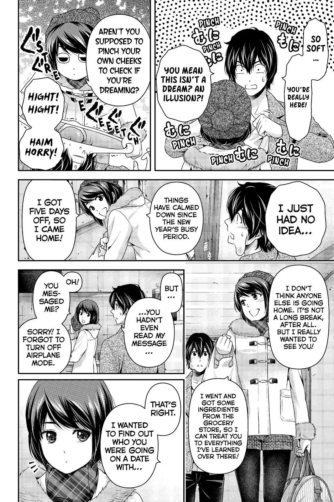Domestic na Kanojo Chapter 214 page 4 - Chapter 214: I'm Home!