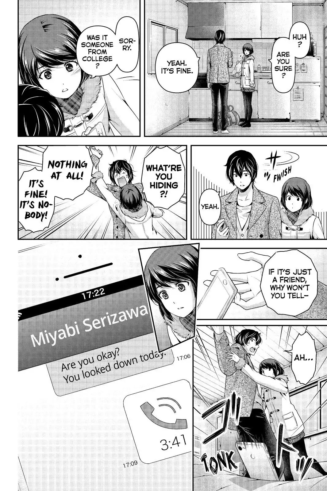 Domestic na Kanojo Chapter 214 page 6 - Chapter 214: I'm Home!