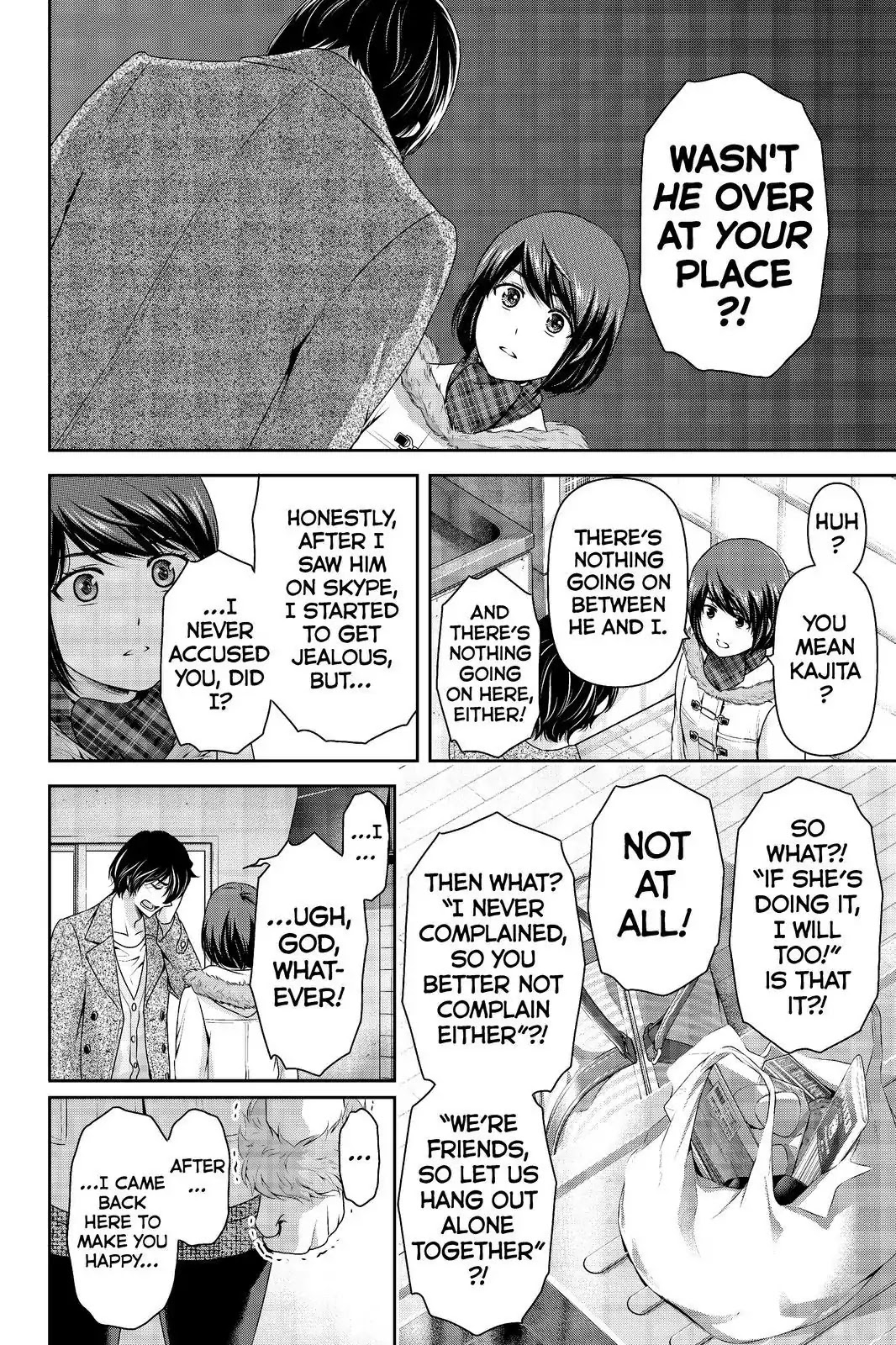 Domestic na Kanojo Chapter 214 page 8 - Chapter 214: I'm Home!