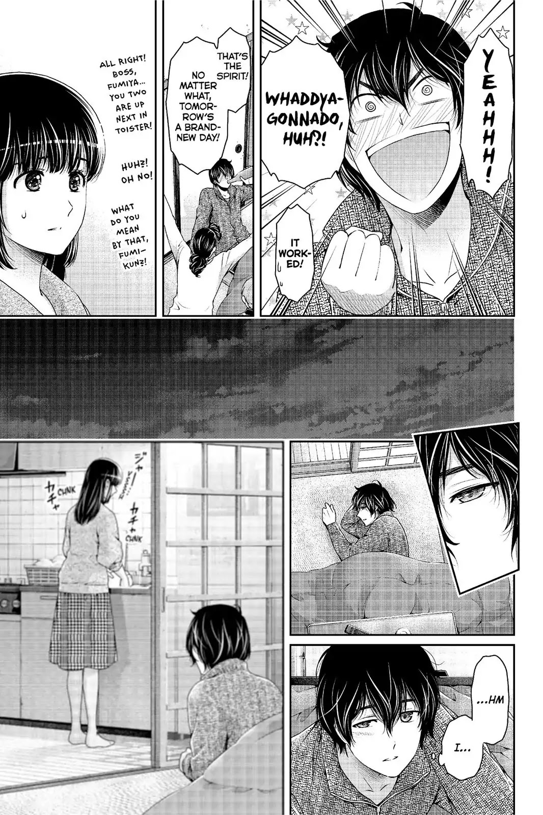 Domestic na Kanojo Chapter 217 page 17 - Chapter 217: Broken-Hearted Twister