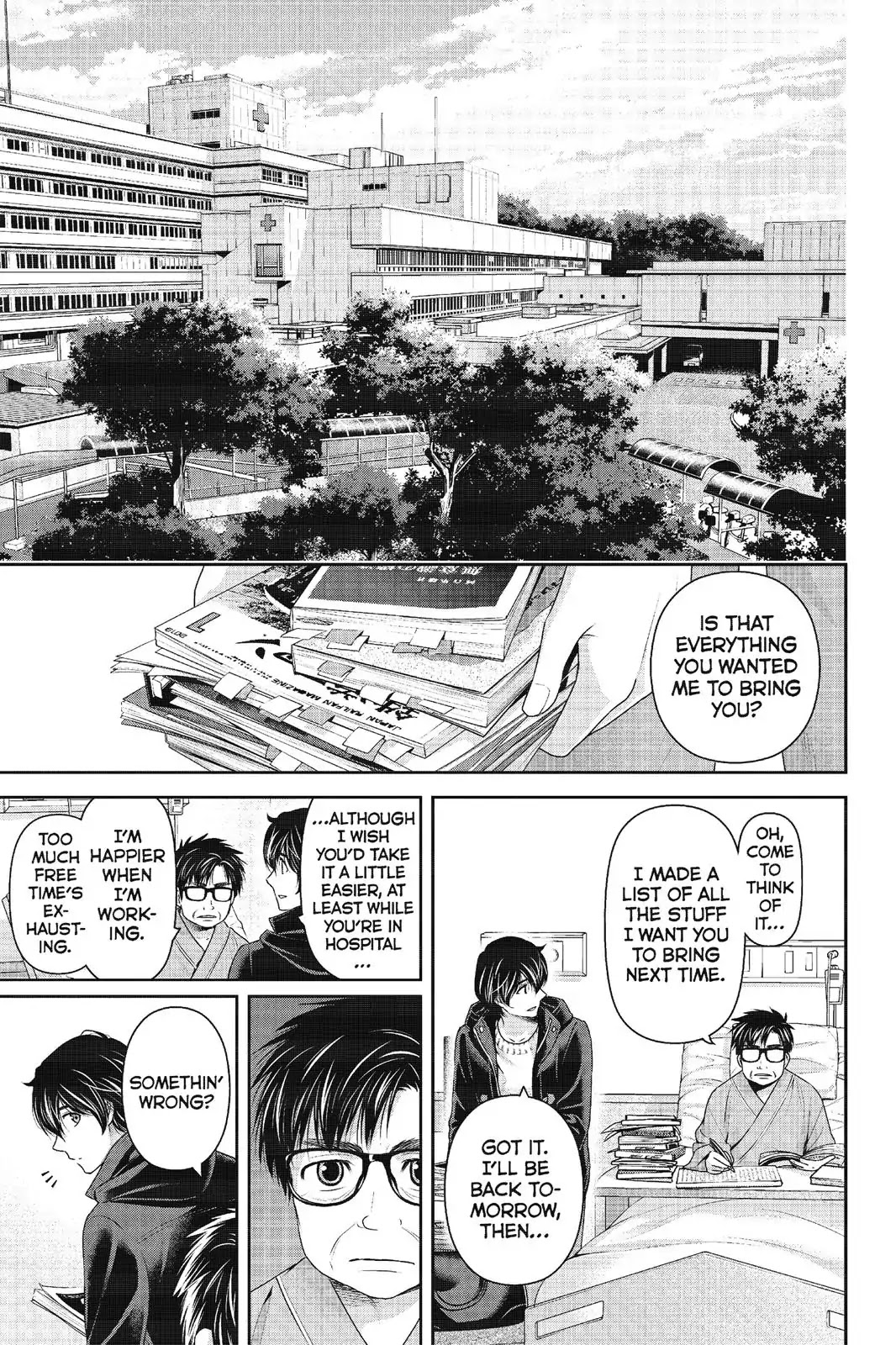 Domestic na Kanojo Chapter 217 page 3 - Chapter 217: Broken-Hearted Twister