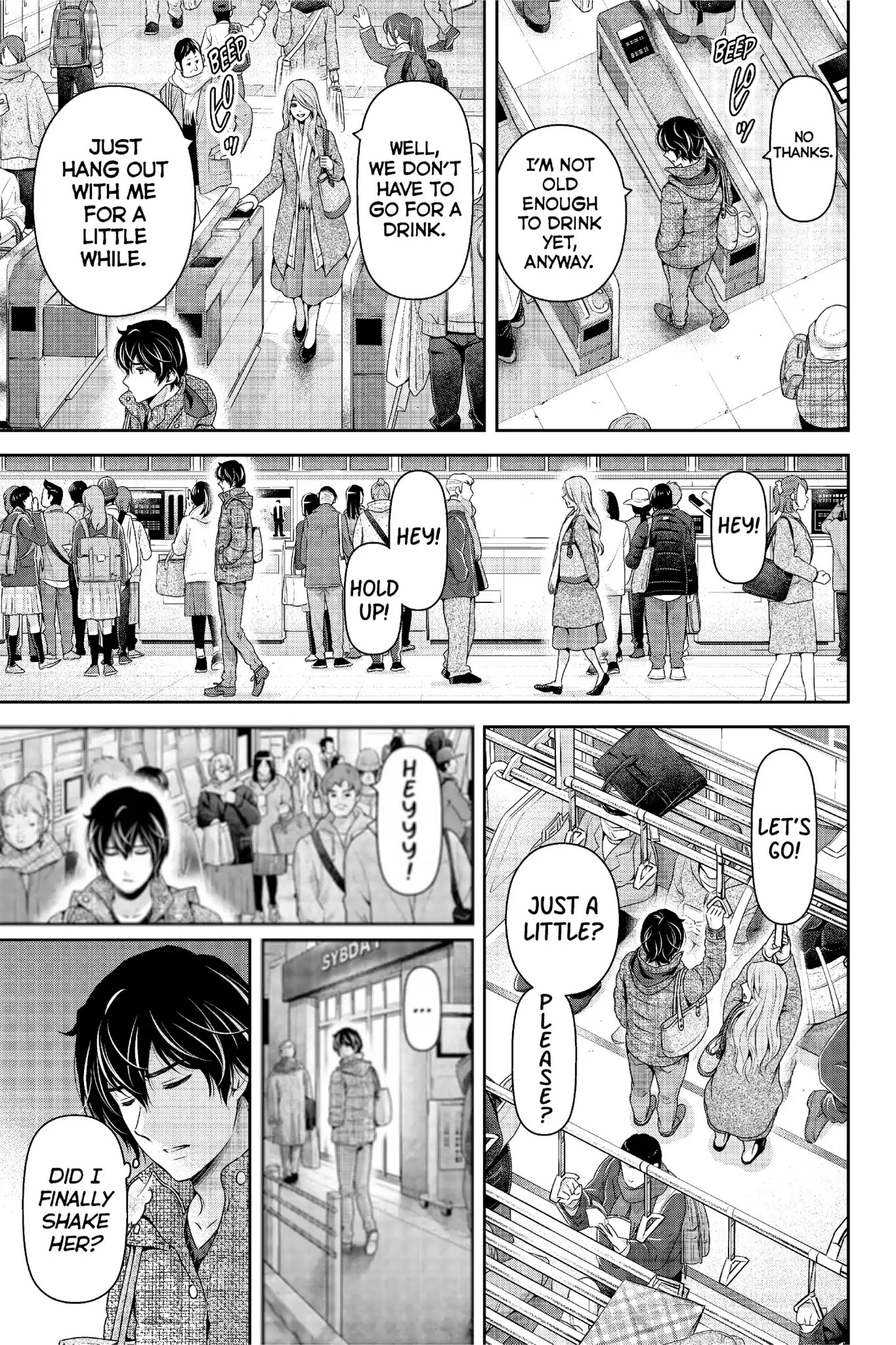Domestic na Kanojo Chapter 218 page 18 - Chapter 218: Bad Girl