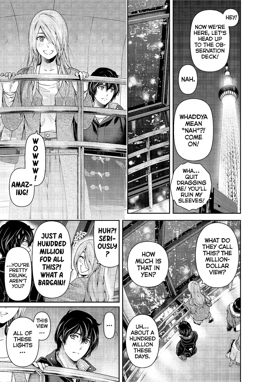 Domestic na Kanojo Chapter 221 page 10 - Chapter 221: A Night Together