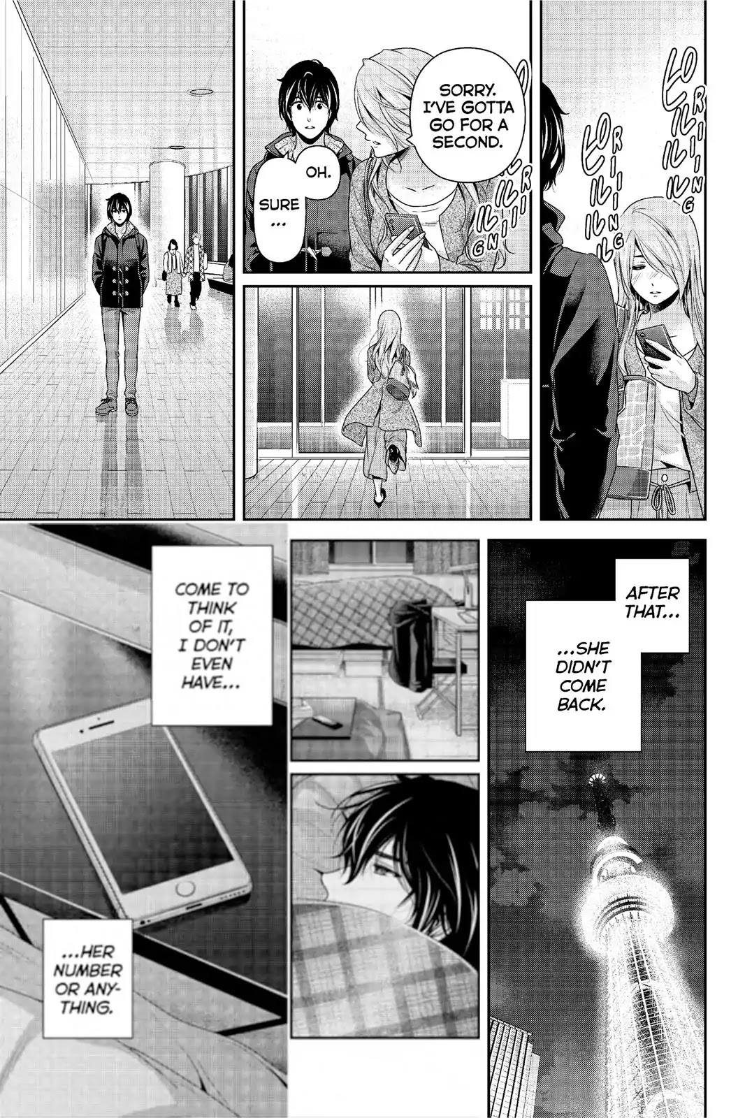 Domestic na Kanojo Chapter 221 page 16 - Chapter 221: A Night Together