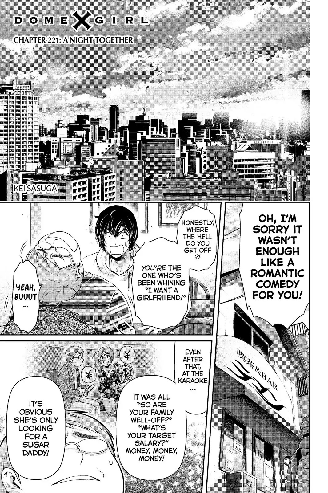Domestic na Kanojo Chapter 221 page 2 - Chapter 221: A Night Together