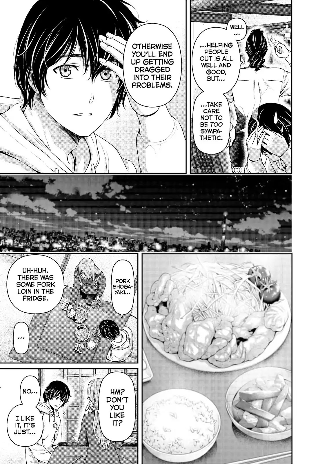 Domestic na Kanojo Chapter 221 page 4 - Chapter 221: A Night Together