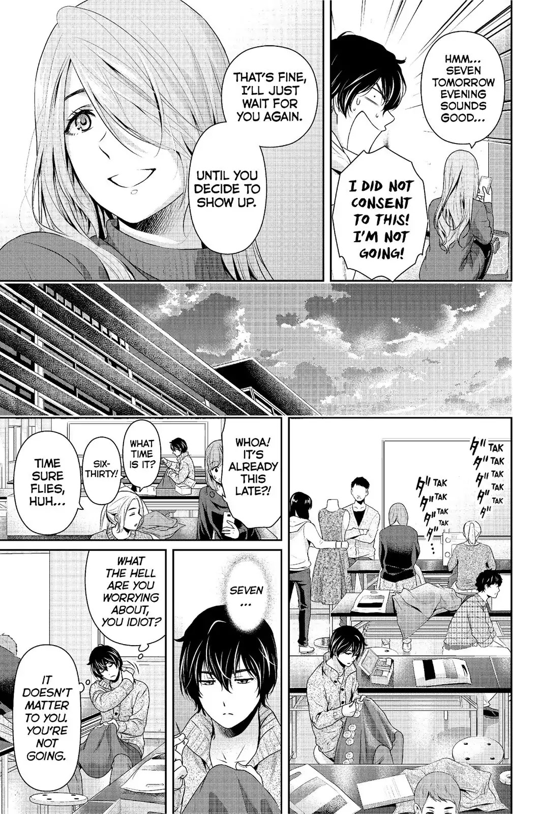 Domestic na Kanojo Chapter 221 page 8 - Chapter 221: A Night Together