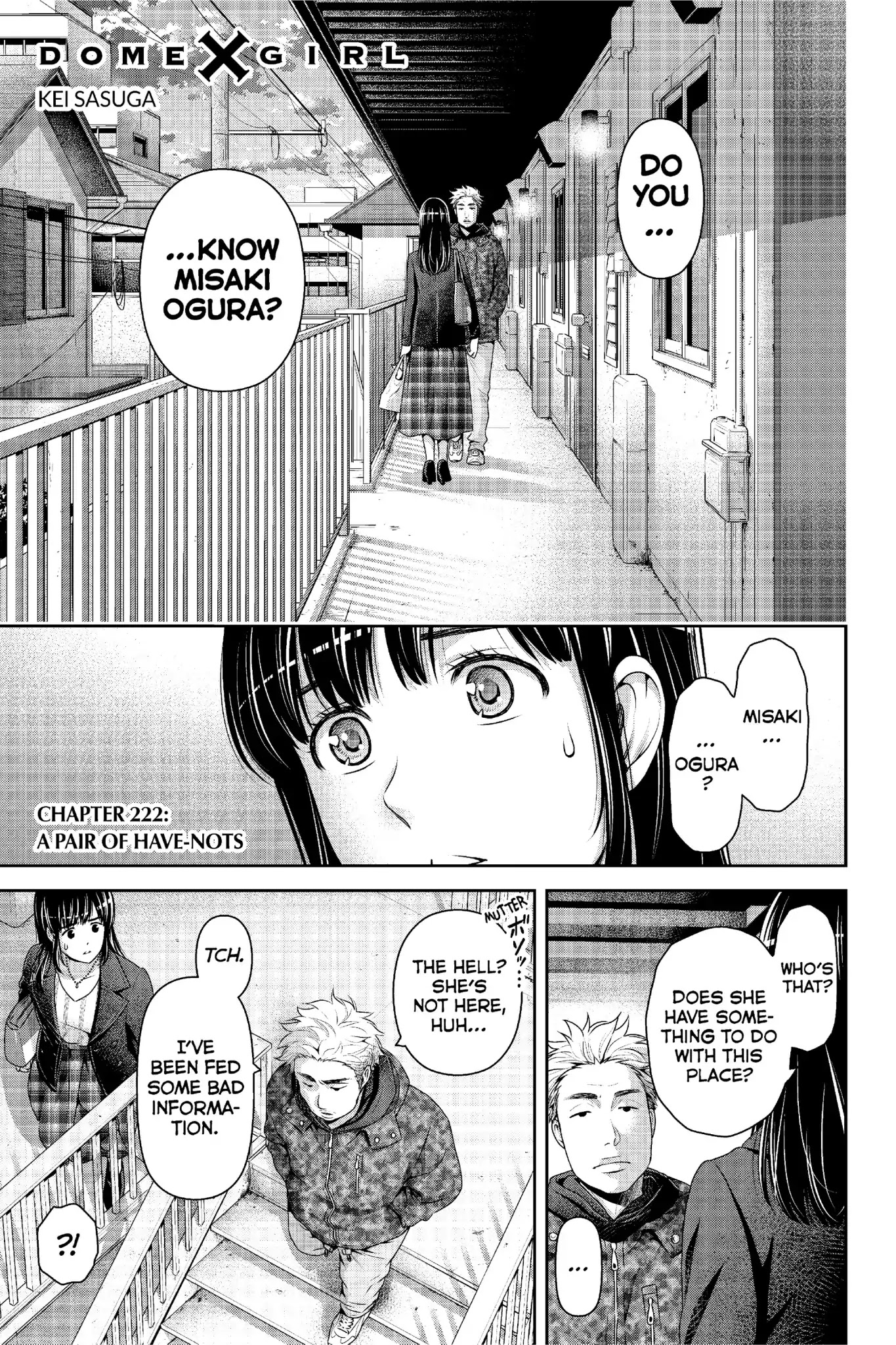Domestic na Kanojo Chapter 222 page 2 - Chapter 222: A Pair of Have-nots