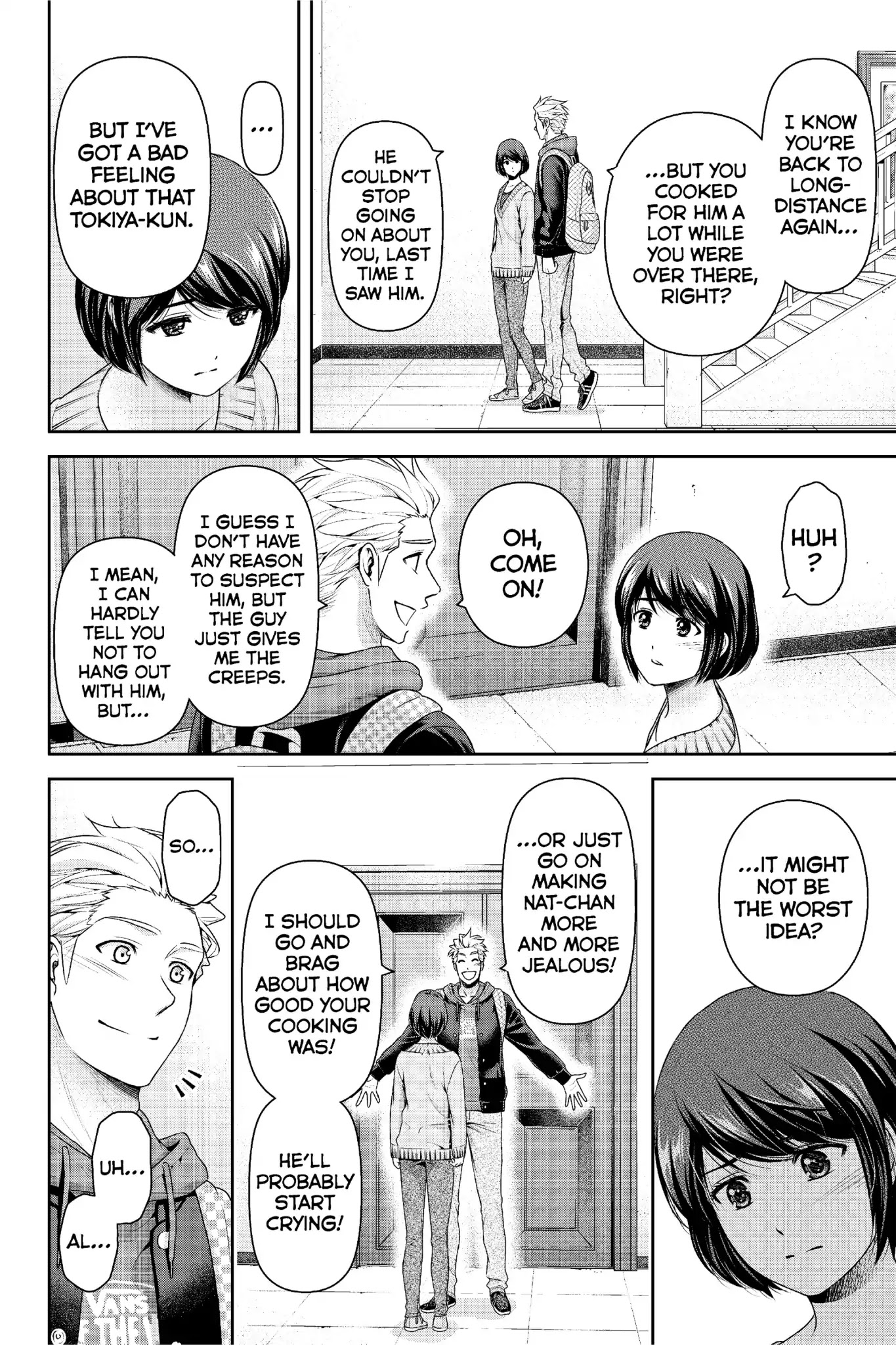 Domestic na Kanojo Chapter 227 page 17 - Chapter 227: Lunchtime in Manhattan