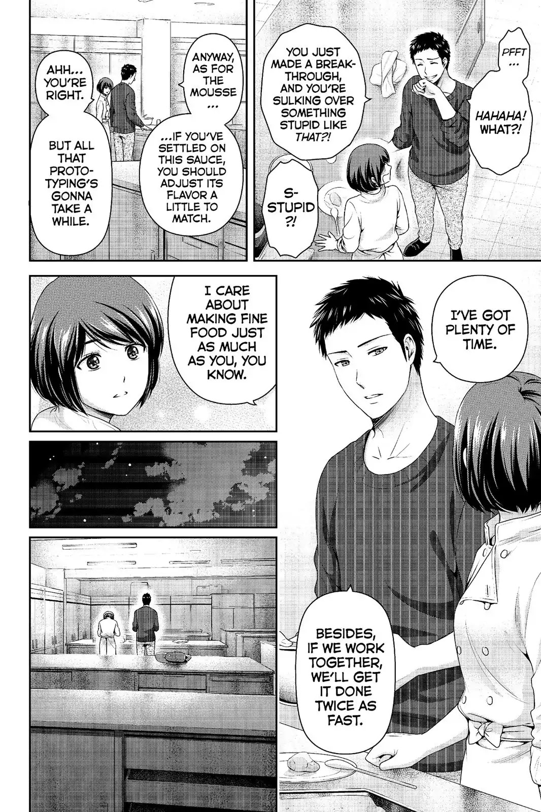 Domestic na Kanojo Chapter 228 page 13 - Chapter 228: Have You Got A Problem With That?