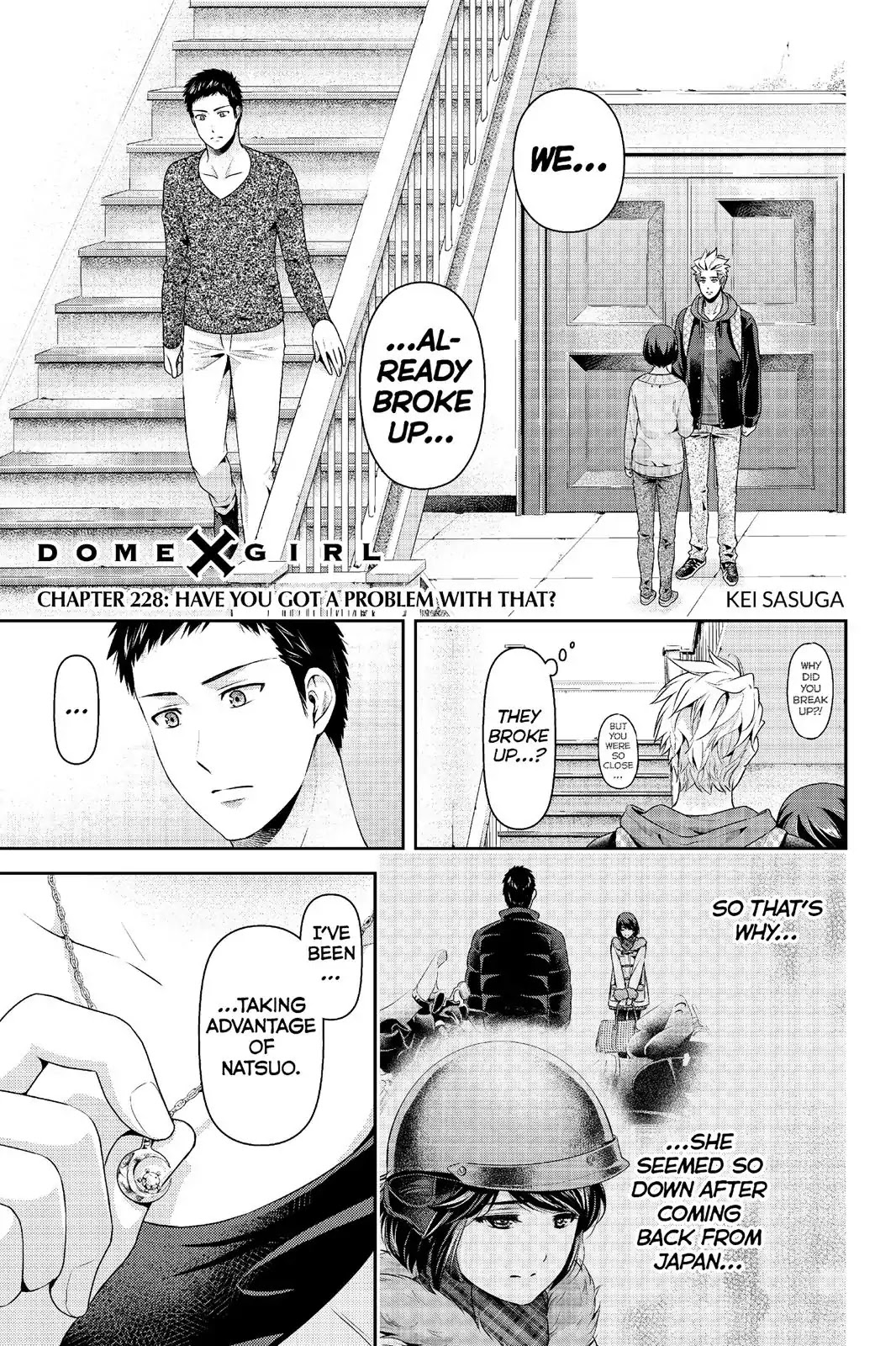 Domestic na Kanojo Chapter 228 page 2 - Chapter 228: Have You Got A Problem With That?