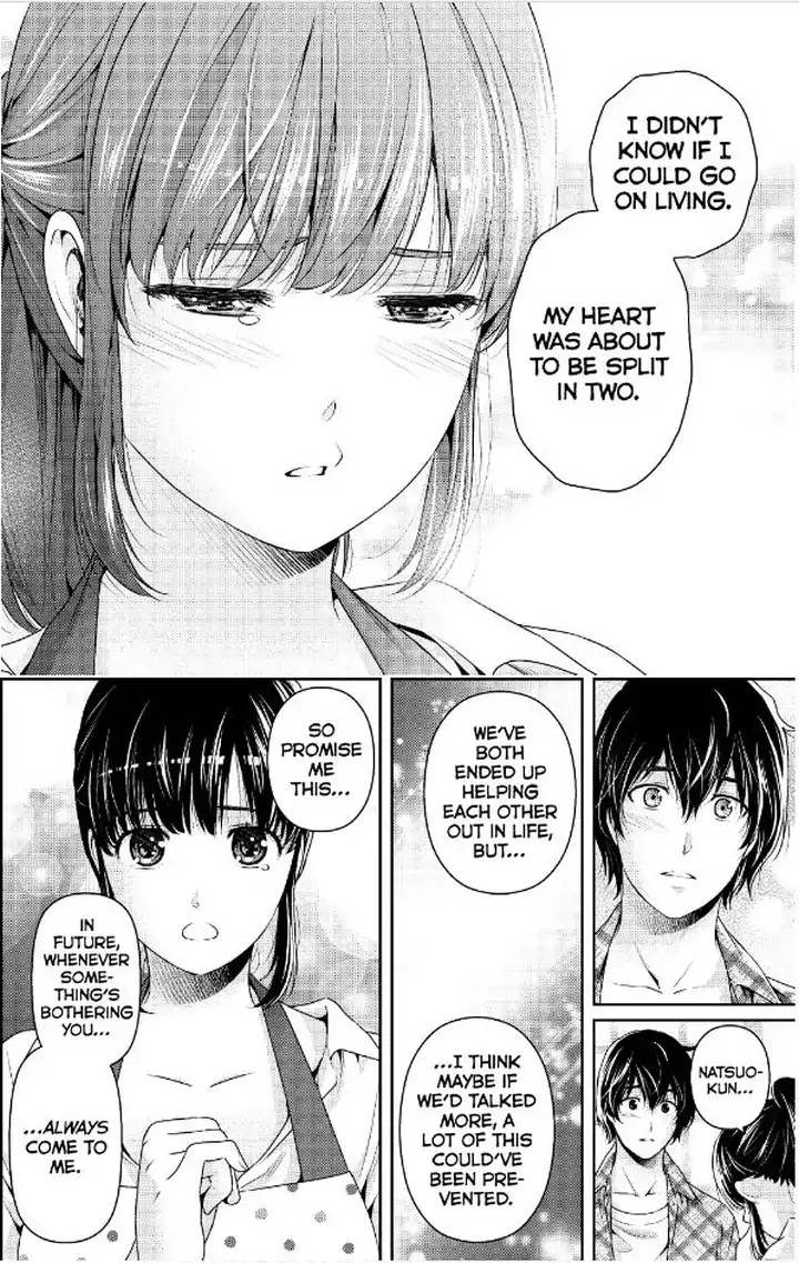 Domestic na Kanojo Chapter 230 page 17 - Chapter 230: Promise Me This