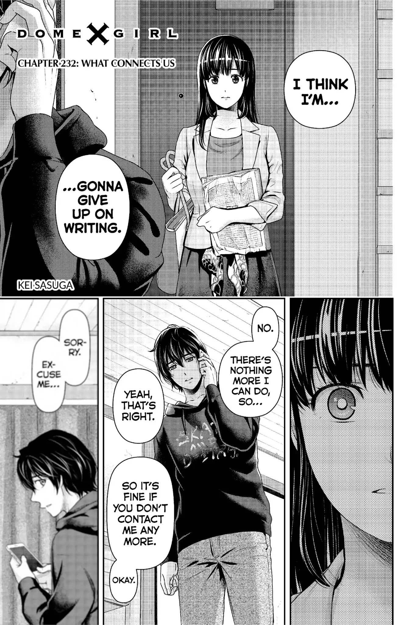 Domestic na Kanojo Chapter 232 page 2 - Chapter 232: What Connects Us