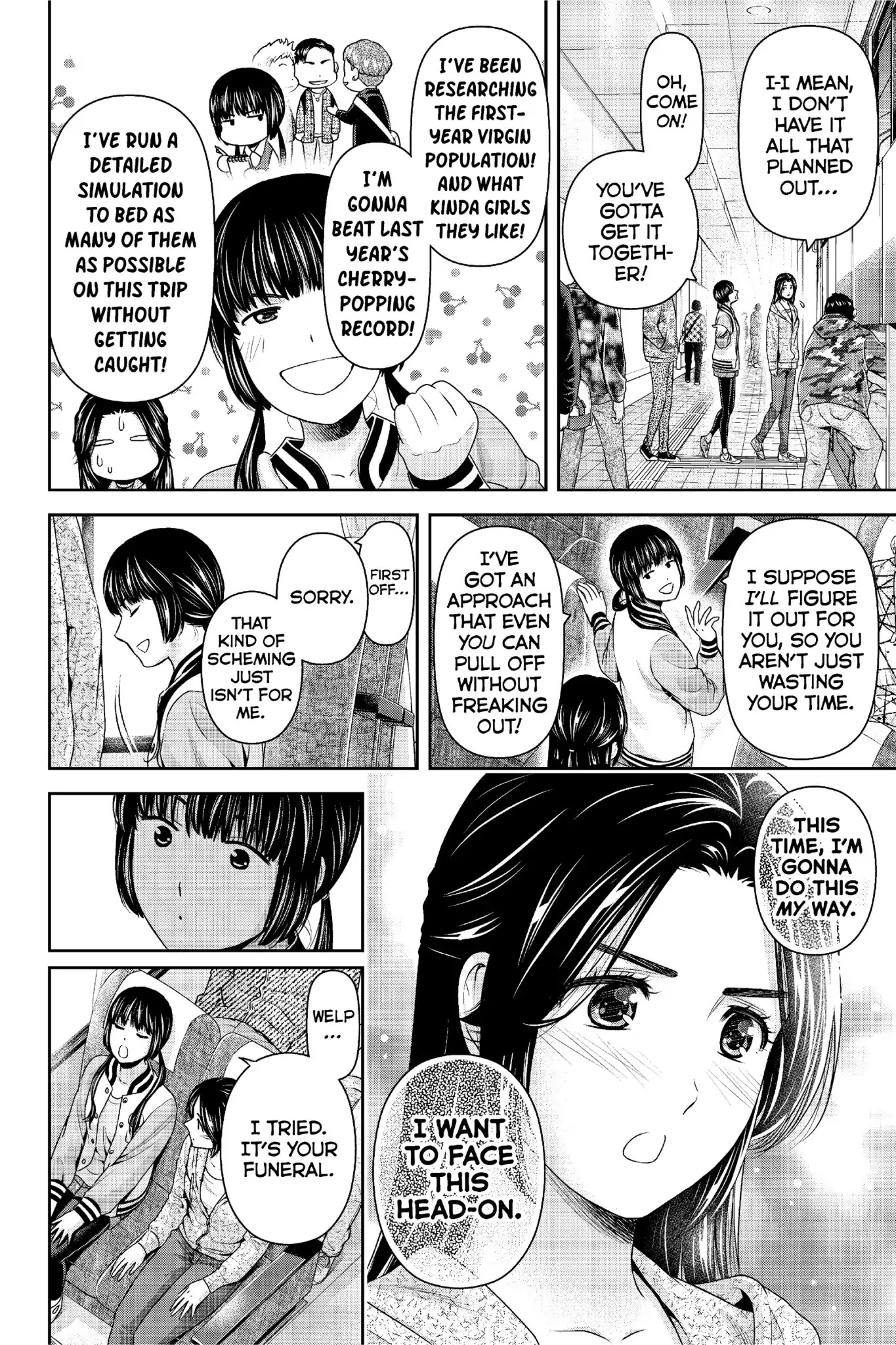Domestic na Kanojo Chapter 233 page 9 - Chapter 233: I Can't Wait Any Longer