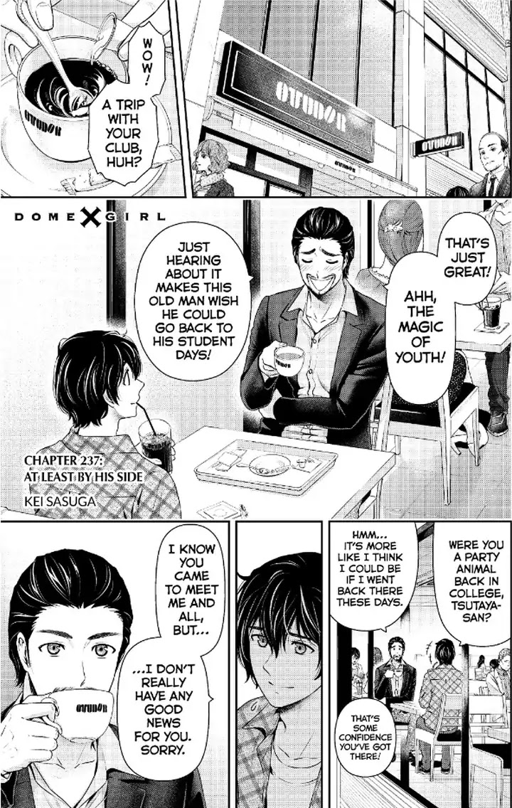 Domestic na Kanojo Chapter 237 page 2 - Chapter 237: At Least By His Side