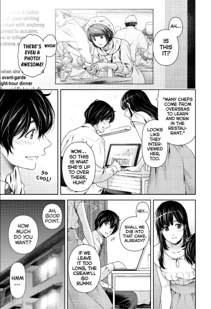 Domestic na Kanojo Chapter 238 page 6 - Chapter 238: It's A Secret