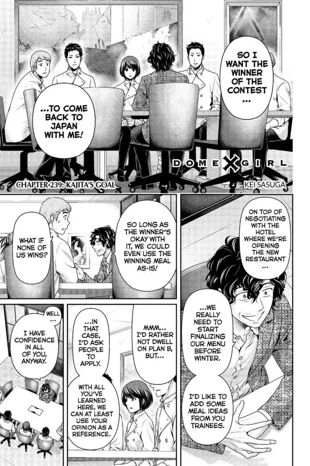 Domestic na Kanojo Chapter 239 page 1 - Chapter 239: Kajita's Goal