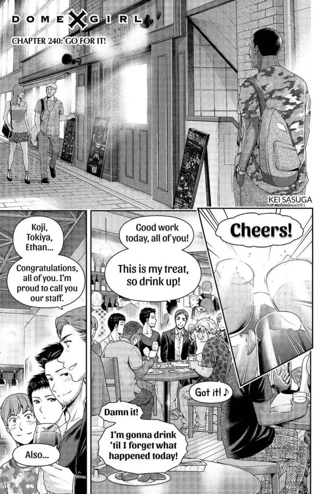 Domestic na Kanojo Chapter 240 page 1 - Chapter 240: Go for It