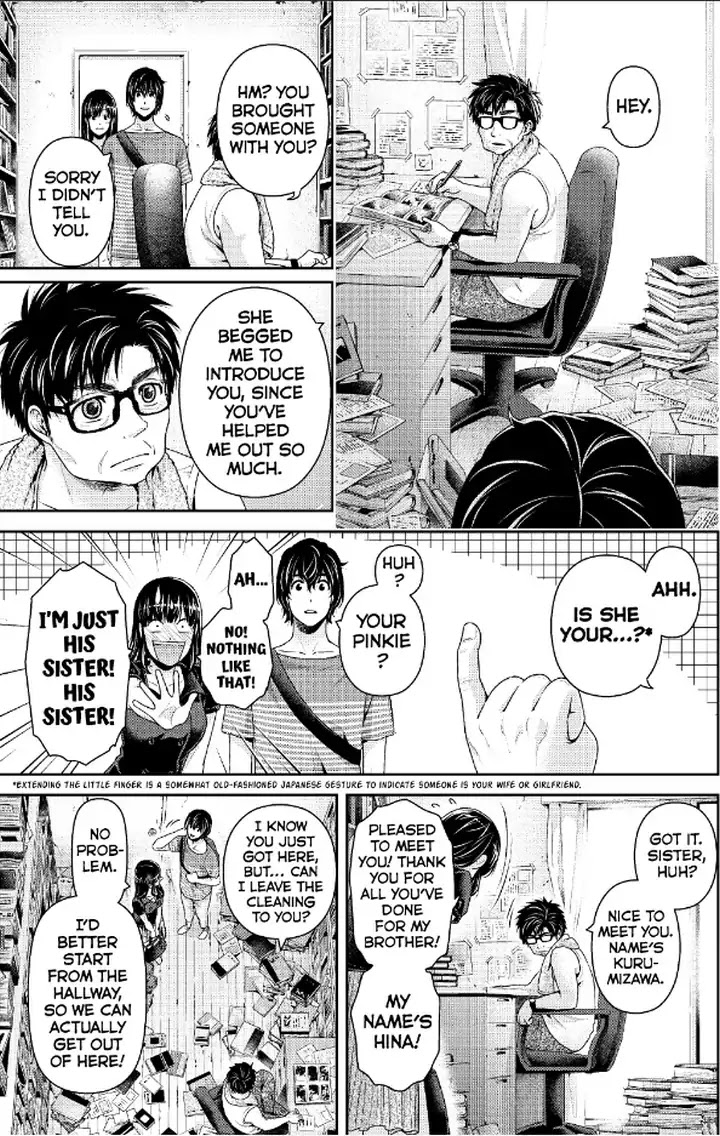 Domestic na Kanojo Chapter 242 page 11 - Chapter 242: Even If We're Apart